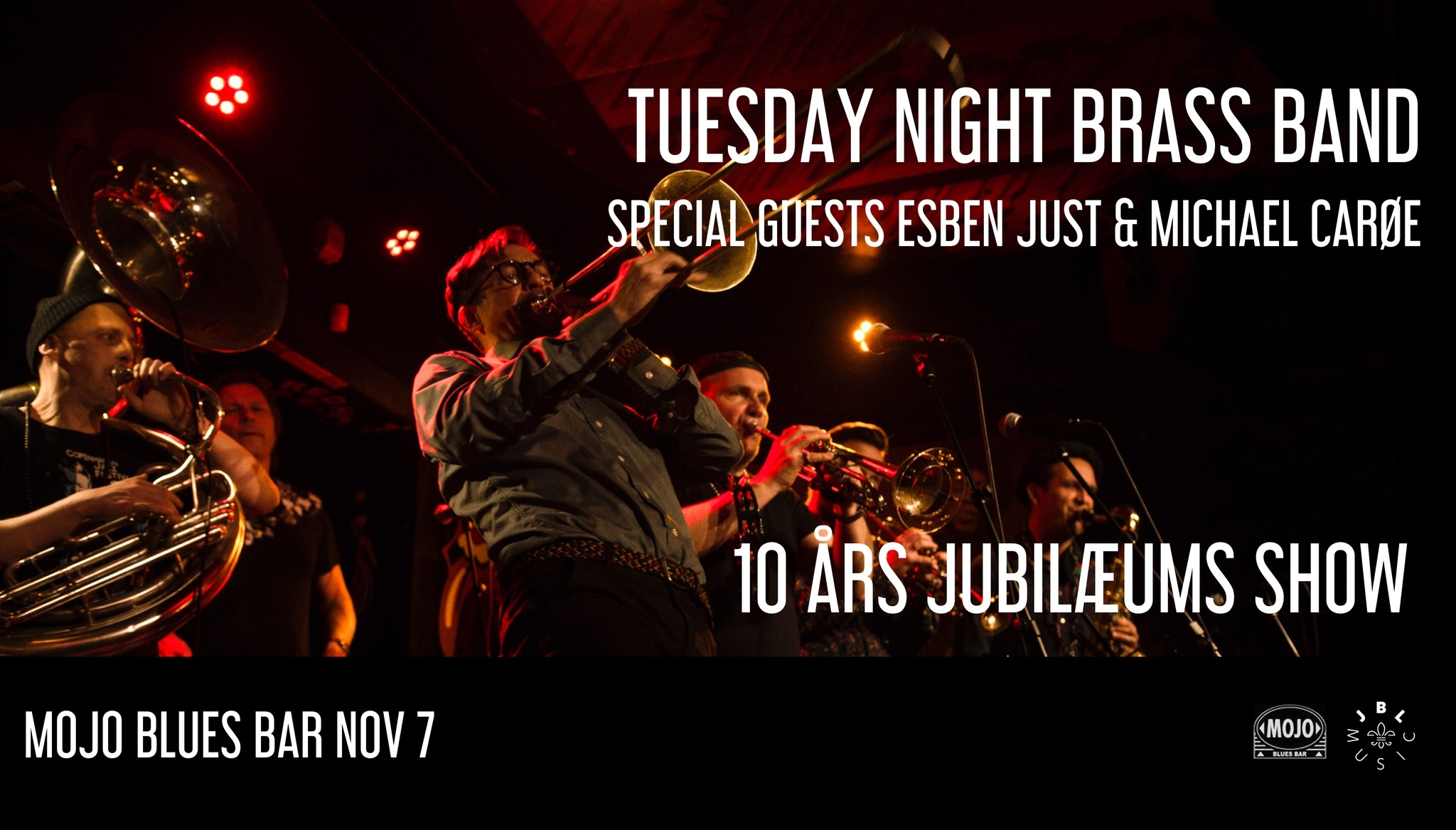 Tuesday Night Brass Band
10 års Jubilæum


